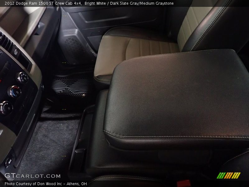 Bright White / Dark Slate Gray/Medium Graystone 2012 Dodge Ram 1500 ST Crew Cab 4x4