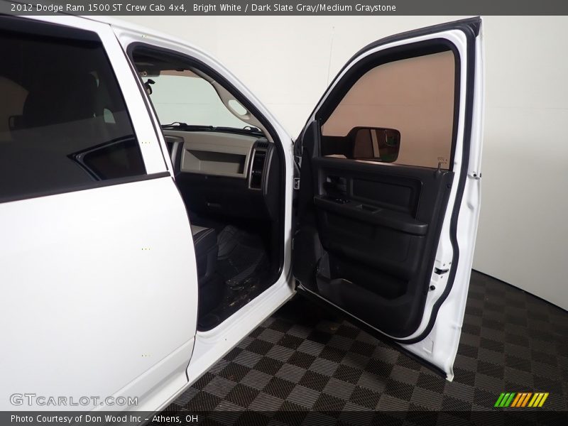Bright White / Dark Slate Gray/Medium Graystone 2012 Dodge Ram 1500 ST Crew Cab 4x4