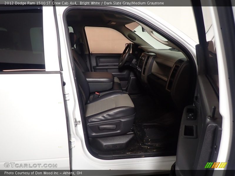 Bright White / Dark Slate Gray/Medium Graystone 2012 Dodge Ram 1500 ST Crew Cab 4x4