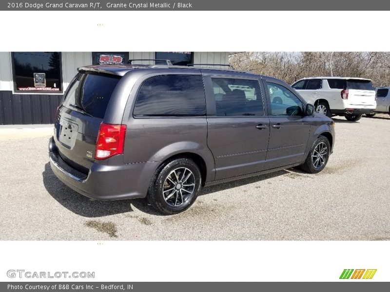 Granite Crystal Metallic / Black 2016 Dodge Grand Caravan R/T