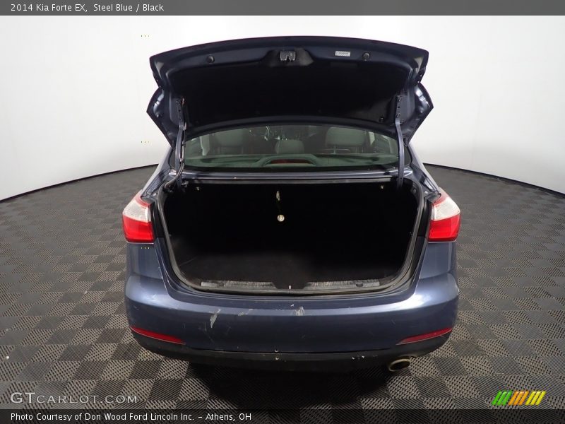 Steel Blue / Black 2014 Kia Forte EX