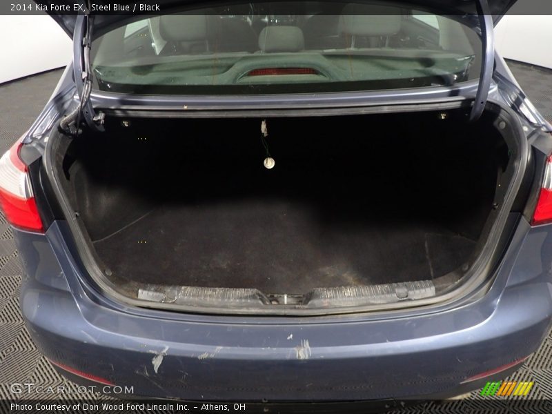 Steel Blue / Black 2014 Kia Forte EX