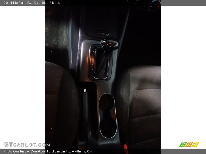 Steel Blue / Black 2014 Kia Forte EX