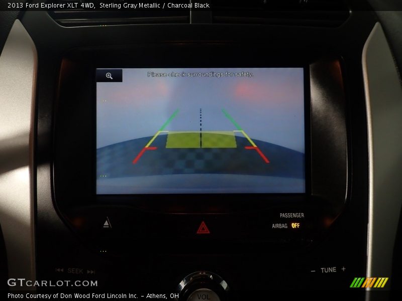 Sterling Gray Metallic / Charcoal Black 2013 Ford Explorer XLT 4WD