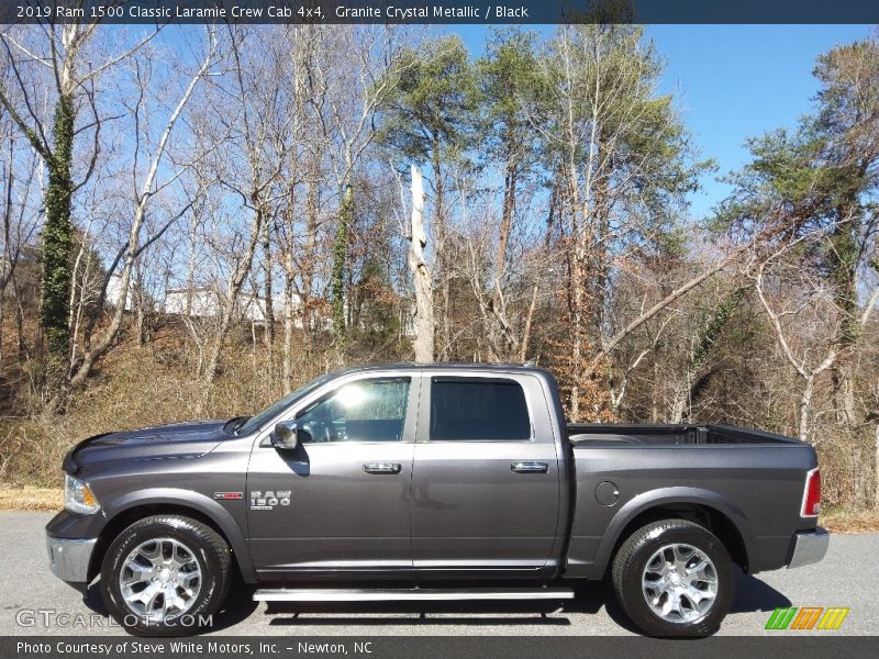  2019 1500 Classic Laramie Crew Cab 4x4 Granite Crystal Metallic