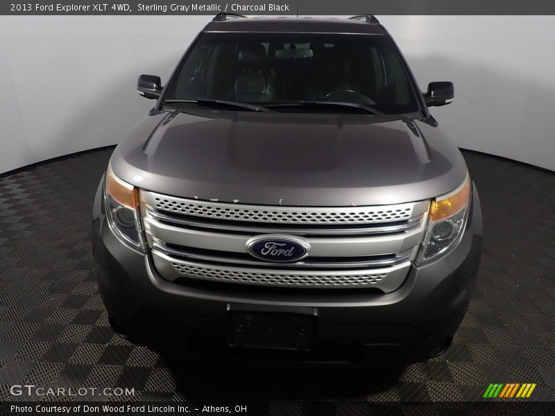 Sterling Gray Metallic / Charcoal Black 2013 Ford Explorer XLT 4WD