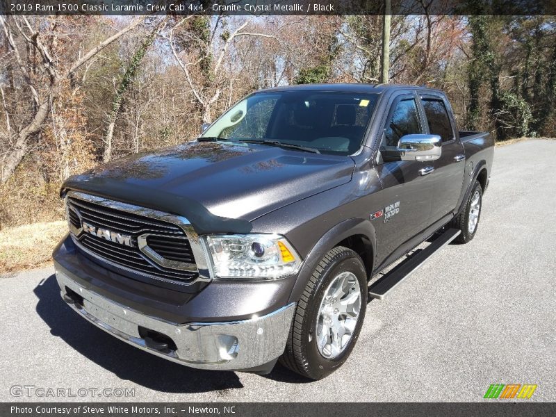 Granite Crystal Metallic / Black 2019 Ram 1500 Classic Laramie Crew Cab 4x4