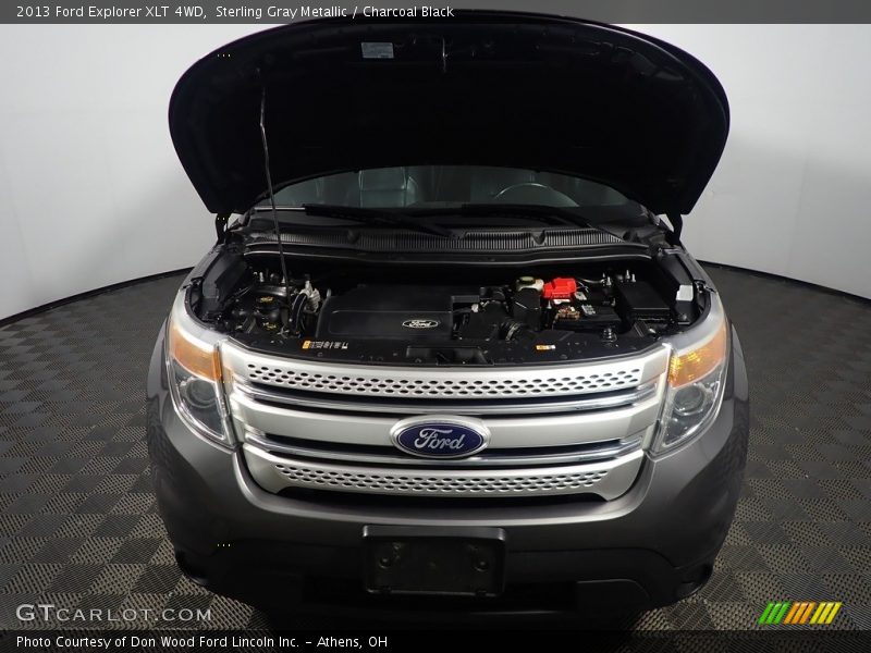 Sterling Gray Metallic / Charcoal Black 2013 Ford Explorer XLT 4WD
