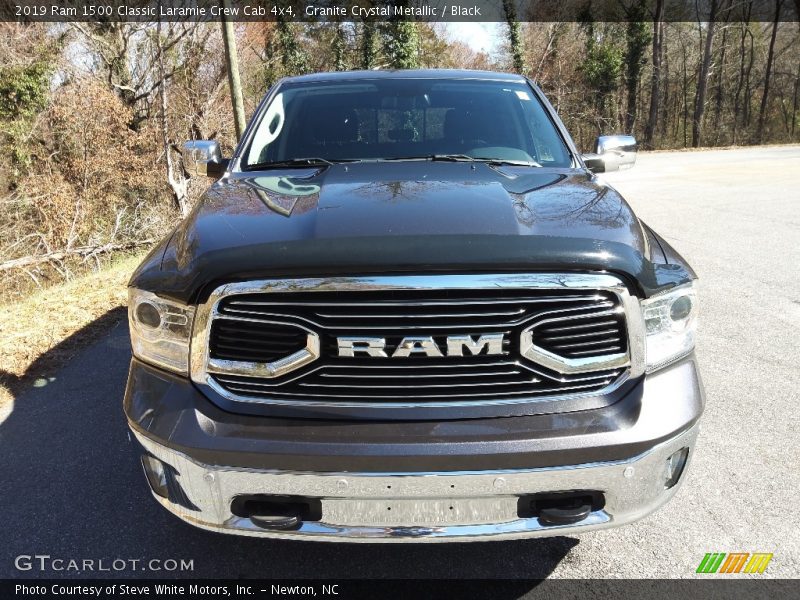 Granite Crystal Metallic / Black 2019 Ram 1500 Classic Laramie Crew Cab 4x4