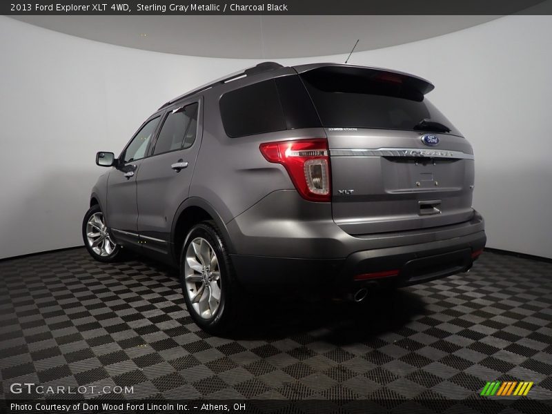 Sterling Gray Metallic / Charcoal Black 2013 Ford Explorer XLT 4WD