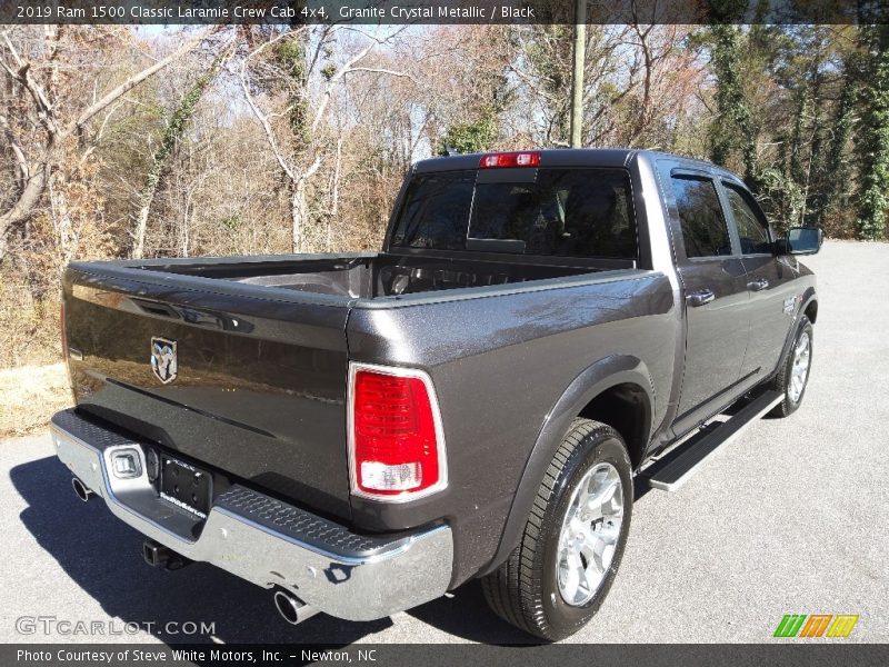 Granite Crystal Metallic / Black 2019 Ram 1500 Classic Laramie Crew Cab 4x4