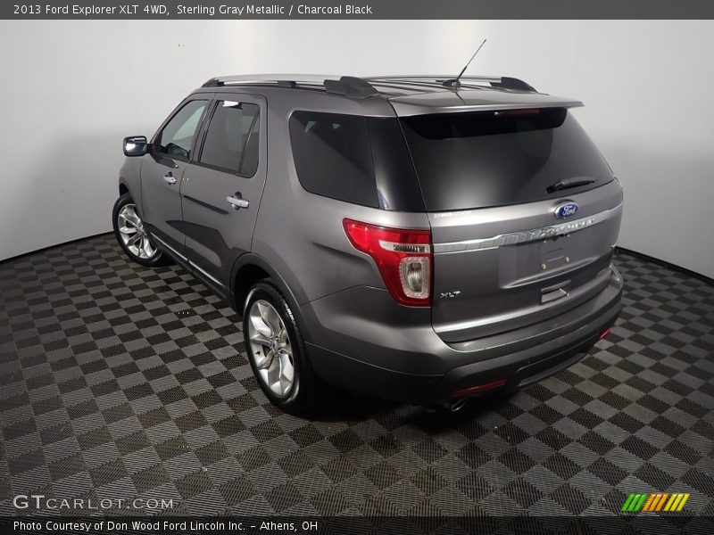Sterling Gray Metallic / Charcoal Black 2013 Ford Explorer XLT 4WD