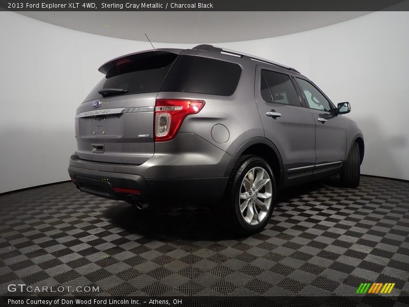 Sterling Gray Metallic / Charcoal Black 2013 Ford Explorer XLT 4WD