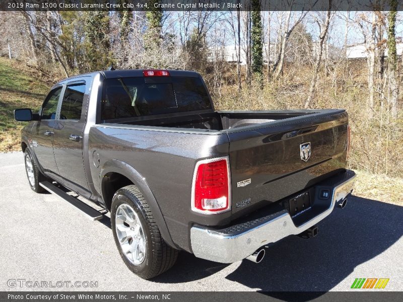 Granite Crystal Metallic / Black 2019 Ram 1500 Classic Laramie Crew Cab 4x4