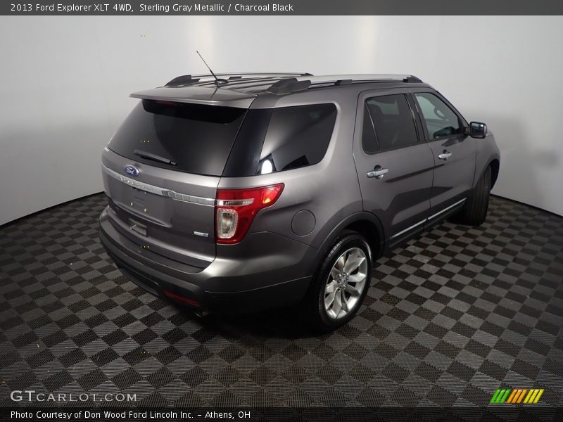 Sterling Gray Metallic / Charcoal Black 2013 Ford Explorer XLT 4WD
