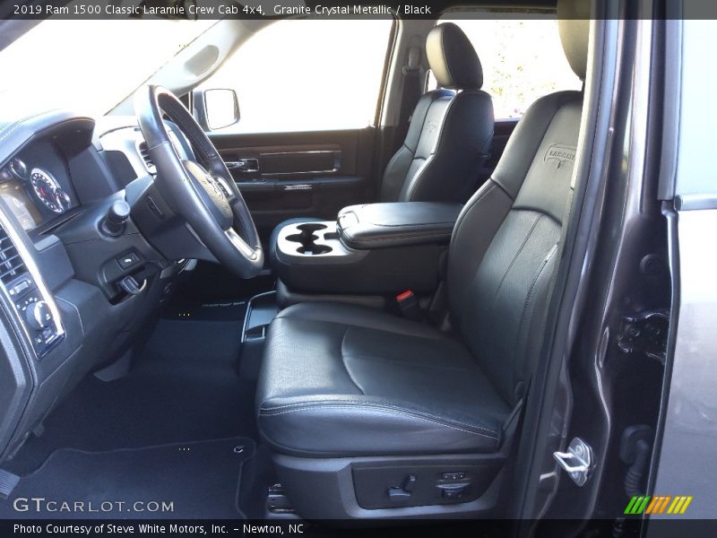 Front Seat of 2019 1500 Classic Laramie Crew Cab 4x4