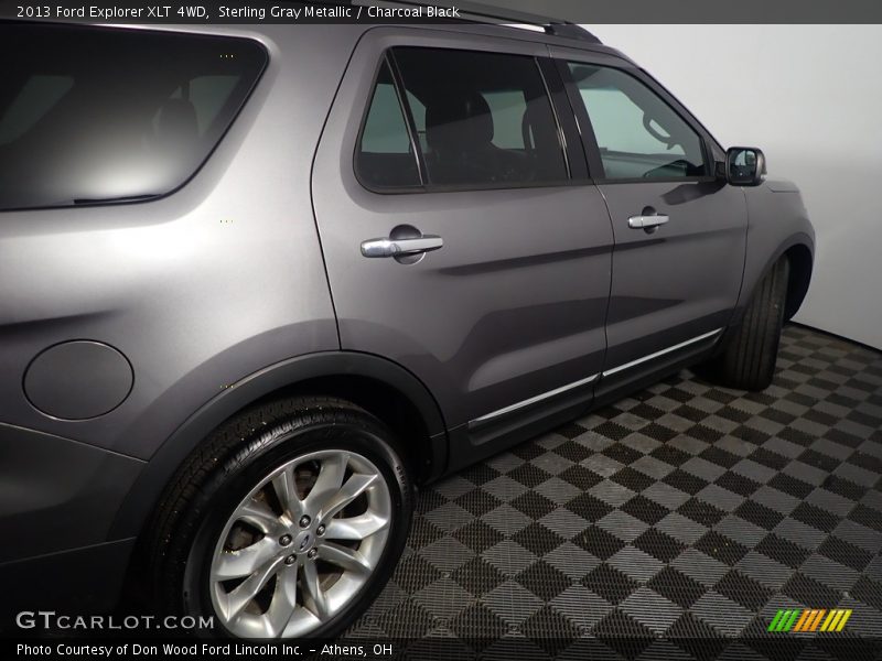 Sterling Gray Metallic / Charcoal Black 2013 Ford Explorer XLT 4WD