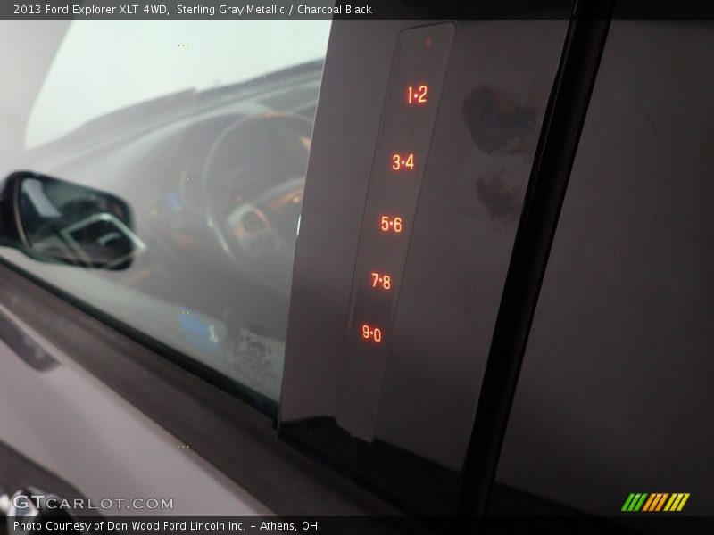 Sterling Gray Metallic / Charcoal Black 2013 Ford Explorer XLT 4WD