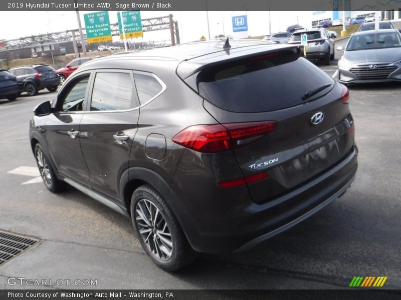 Sage Brown / Black 2019 Hyundai Tucson Limited AWD