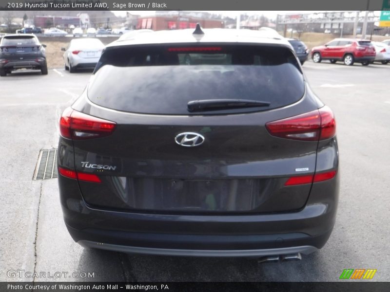 Sage Brown / Black 2019 Hyundai Tucson Limited AWD