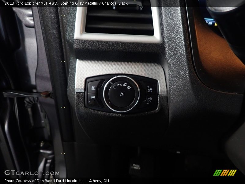 Sterling Gray Metallic / Charcoal Black 2013 Ford Explorer XLT 4WD