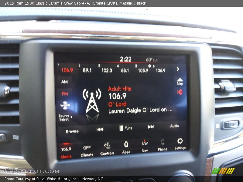Audio System of 2019 1500 Classic Laramie Crew Cab 4x4