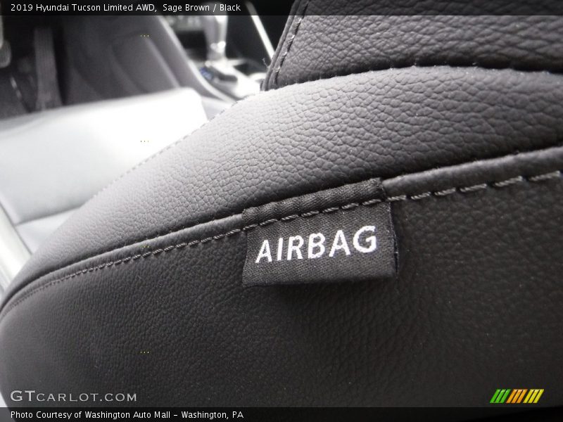 Sage Brown / Black 2019 Hyundai Tucson Limited AWD