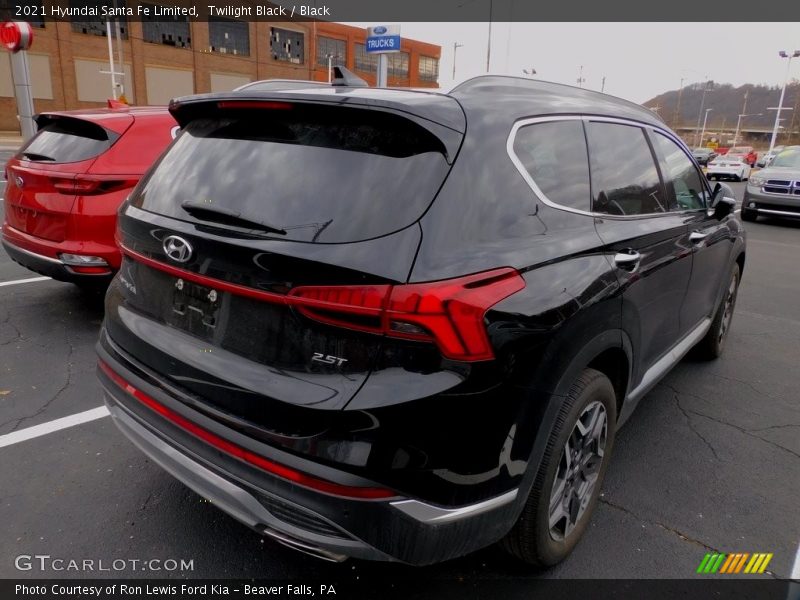 Twilight Black / Black 2021 Hyundai Santa Fe Limited