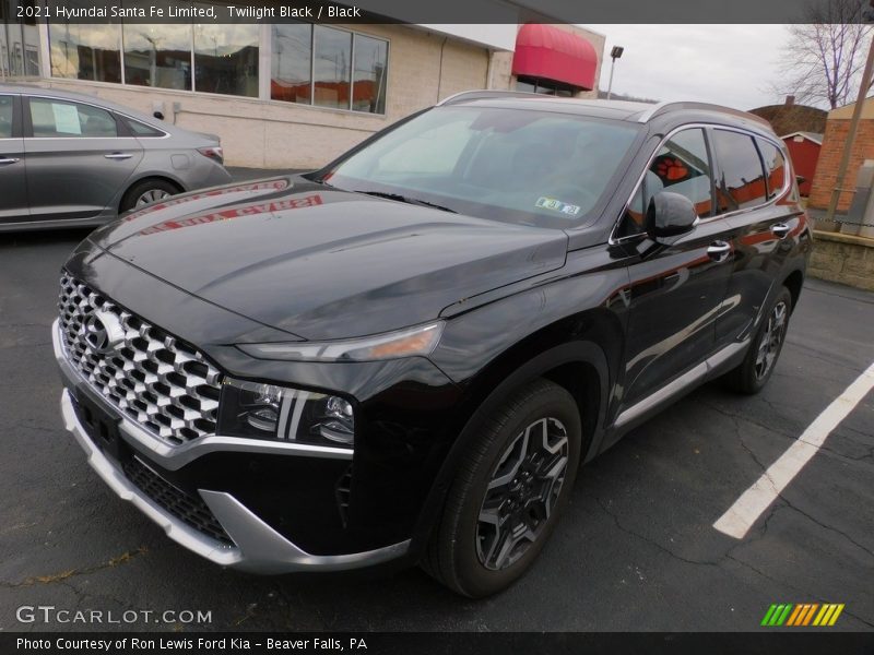 Twilight Black / Black 2021 Hyundai Santa Fe Limited
