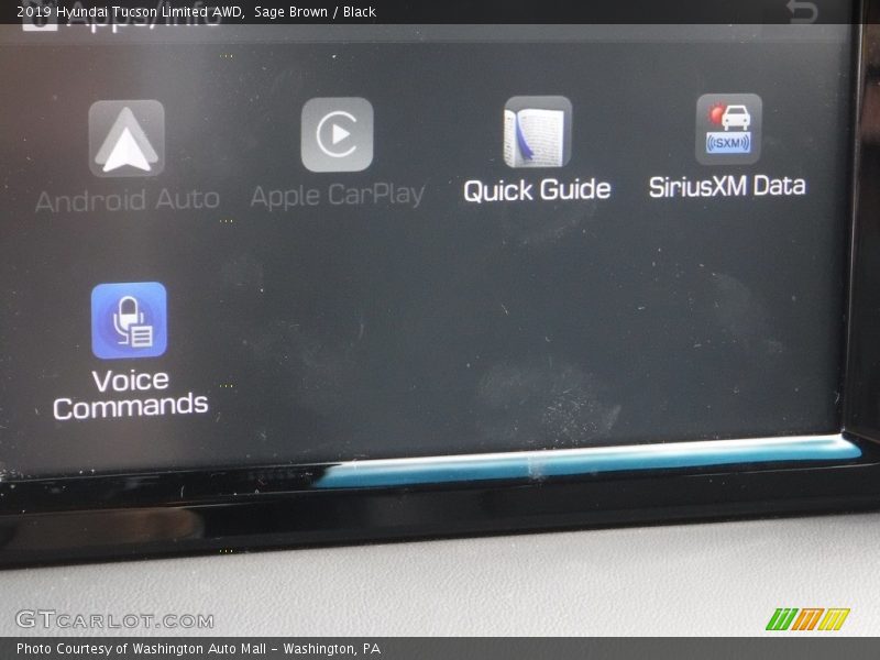 Sage Brown / Black 2019 Hyundai Tucson Limited AWD