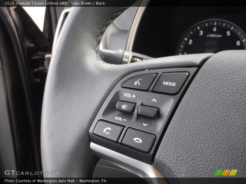 Sage Brown / Black 2019 Hyundai Tucson Limited AWD