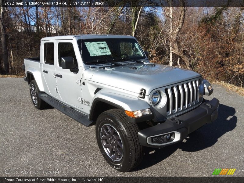 Silver Zynith / Black 2022 Jeep Gladiator Overland 4x4