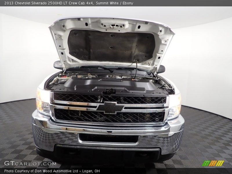Summit White / Ebony 2013 Chevrolet Silverado 2500HD LT Crew Cab 4x4