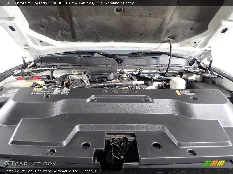 Summit White / Ebony 2013 Chevrolet Silverado 2500HD LT Crew Cab 4x4