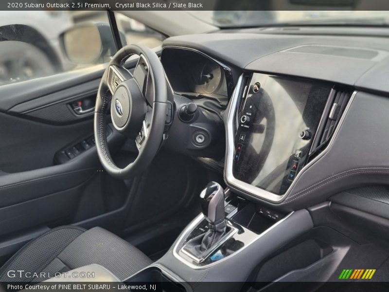 Crystal Black Silica / Slate Black 2020 Subaru Outback 2.5i Premium
