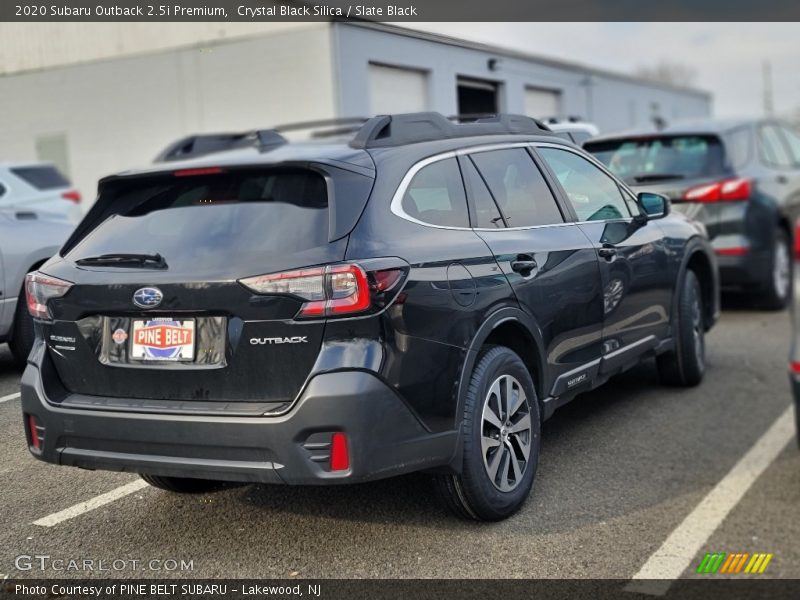 Crystal Black Silica / Slate Black 2020 Subaru Outback 2.5i Premium