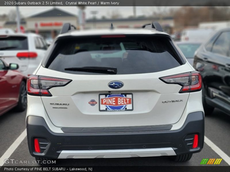 Crystal White Pearl / Warm Ivory 2020 Subaru Outback 2.5i Limited