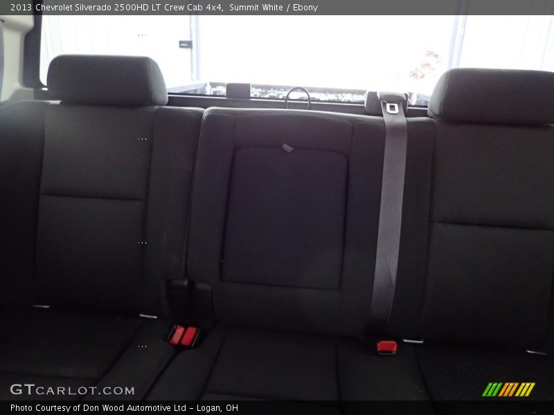 Summit White / Ebony 2013 Chevrolet Silverado 2500HD LT Crew Cab 4x4