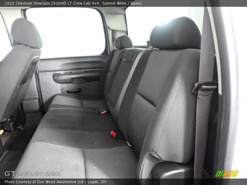 Summit White / Ebony 2013 Chevrolet Silverado 2500HD LT Crew Cab 4x4