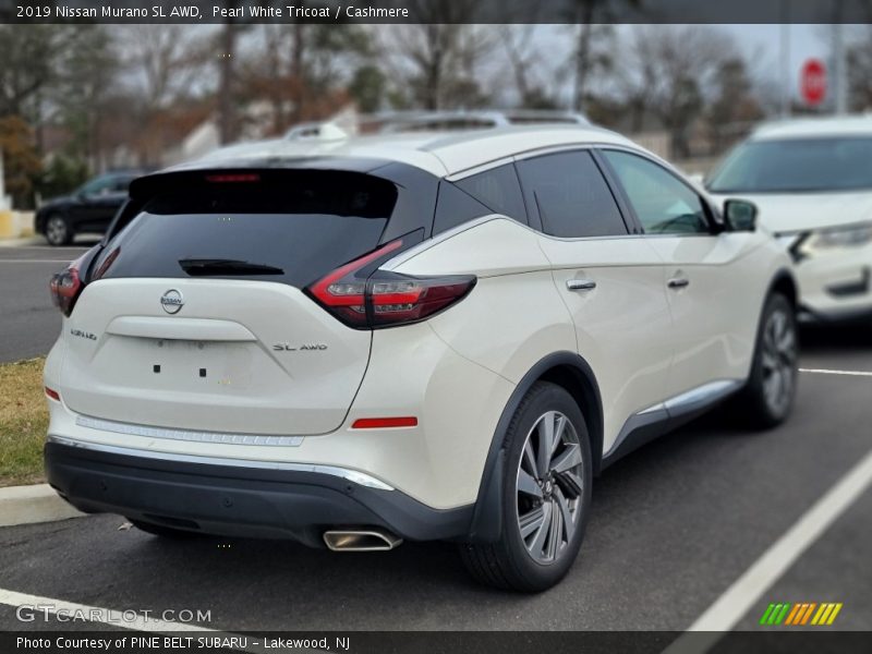 Pearl White Tricoat / Cashmere 2019 Nissan Murano SL AWD