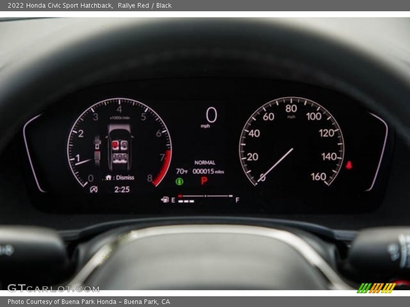  2022 Civic Sport Hatchback Sport Hatchback Gauges