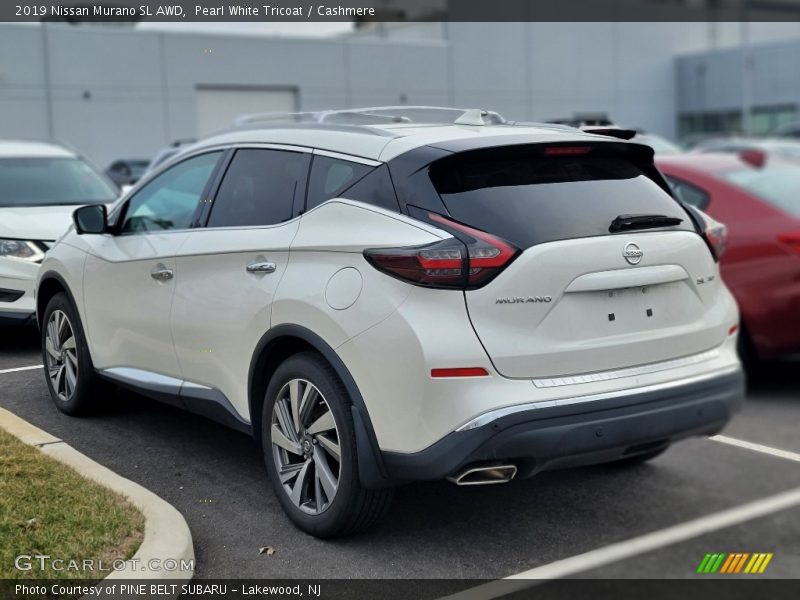 Pearl White Tricoat / Cashmere 2019 Nissan Murano SL AWD