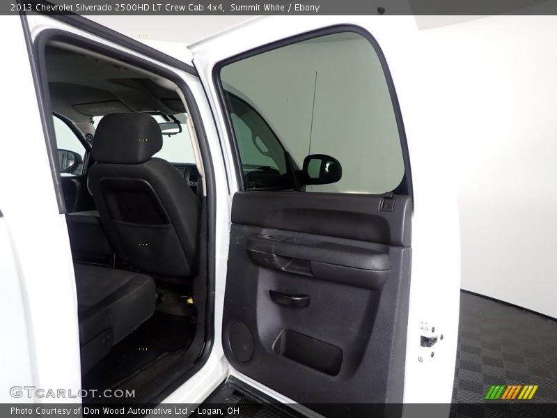 Summit White / Ebony 2013 Chevrolet Silverado 2500HD LT Crew Cab 4x4