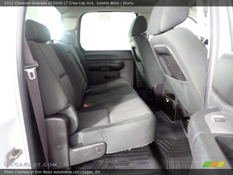Summit White / Ebony 2013 Chevrolet Silverado 2500HD LT Crew Cab 4x4