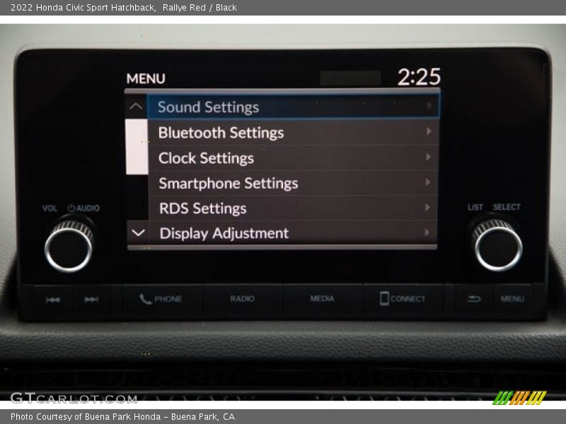 Rallye Red / Black 2022 Honda Civic Sport Hatchback