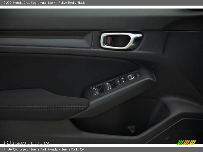 Rallye Red / Black 2022 Honda Civic Sport Hatchback