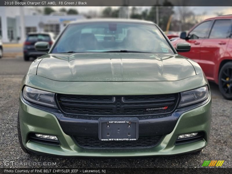 F8 Green / Black 2018 Dodge Charger GT AWD