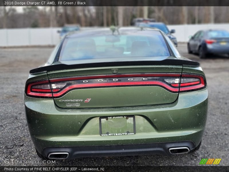 F8 Green / Black 2018 Dodge Charger GT AWD