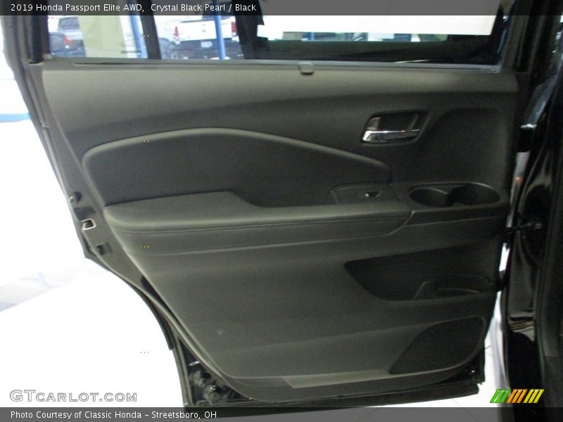 Crystal Black Pearl / Black 2019 Honda Passport Elite AWD