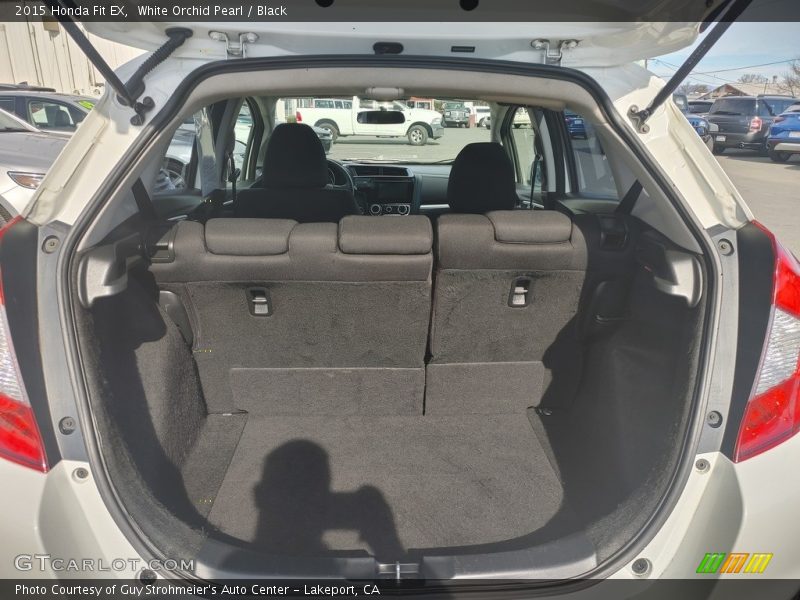 White Orchid Pearl / Black 2015 Honda Fit EX